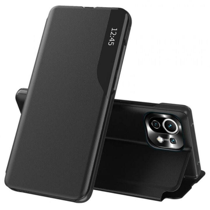 Husa pentru Xiaomi 11 Lite 5G NE / Mi 11 Lite 5G / 11 Lite, eFold, Neagra