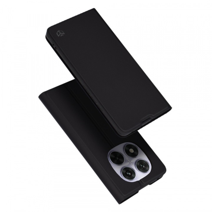 Husa pentru Xiaomi Redmi Note 14 Pro 4G, Magskin Book, Neagra