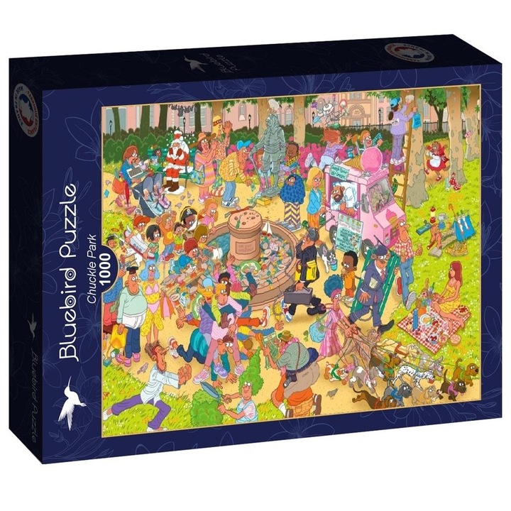 Puzzle Bluebird, 1000 darab, 69x48cm