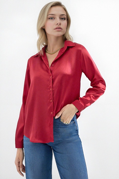 Női ingek HiCCUP bordó, Bordó