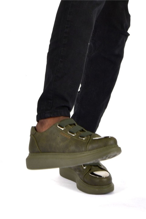 Női cipők, Öko bőr, Chekich, 365603, Khaki, 37