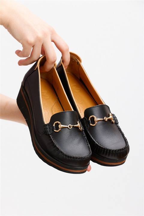 Női cipők, Valódi bőr, Johns Athletic, 371814, Fekete, 39