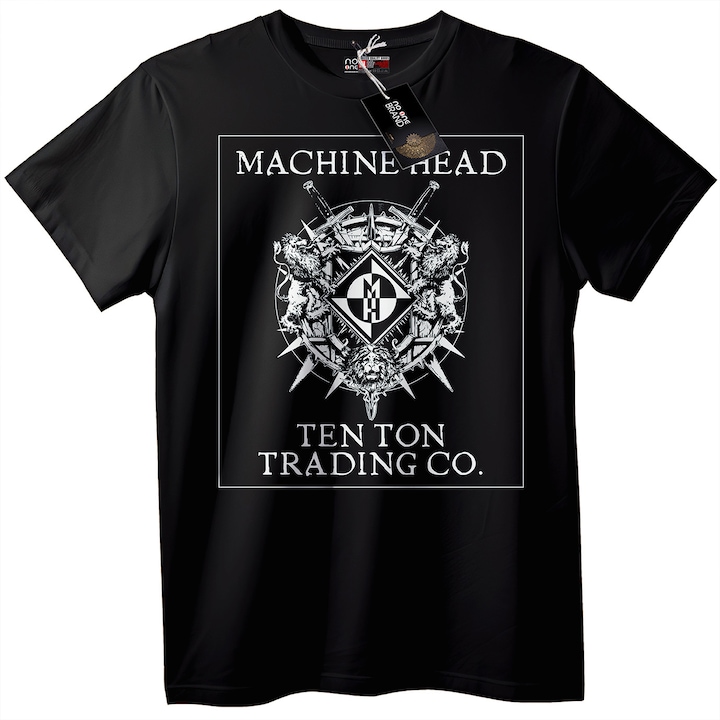 Tricou bărbătesc Machine Head, Alb, XL