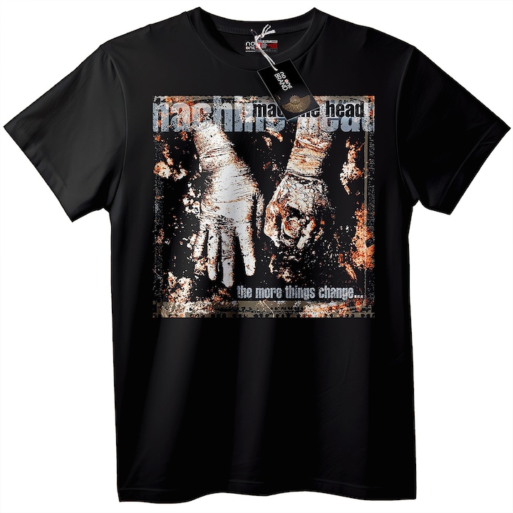 Tricou bărbătesc Machine Head, Alb, XL