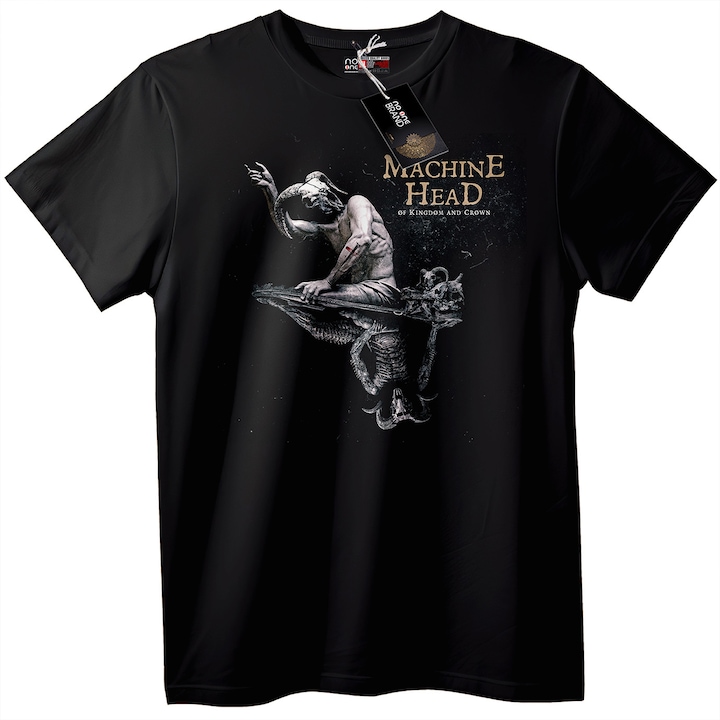 Tricou bărbătesc Machine Head, Alb, XL