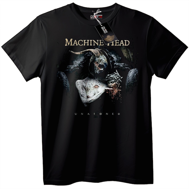 Tricou bărbătesc Machine Head, Alb, XL