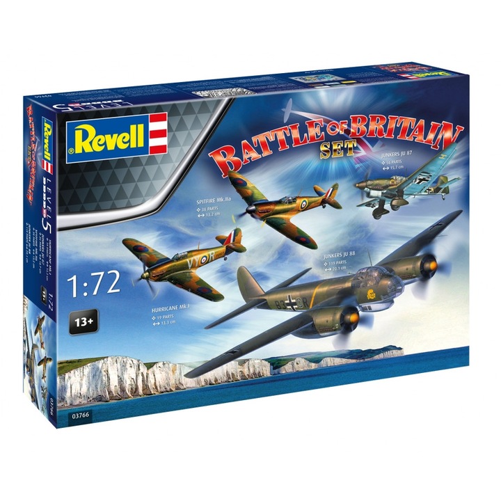 Kit de asamblare, Revell, a 85-a aniversare a Bataliei Angliei, 232 de piese