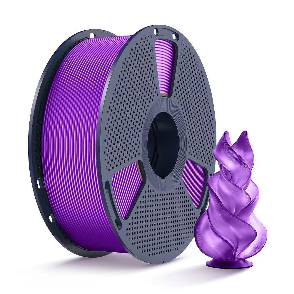 Filament SUNLU PLA+ Transparent, pentru Imprimantă 3D, 1.75mm, 1kg, Mov ...