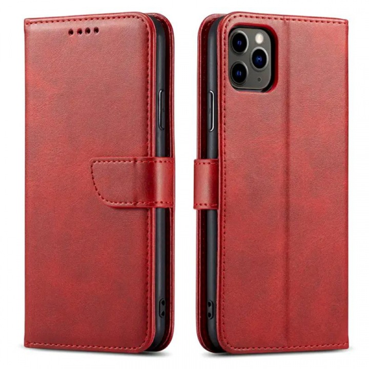 Husa pentru Oppo A40M / A40 / A3 4G, Marva Wallet, Rosie