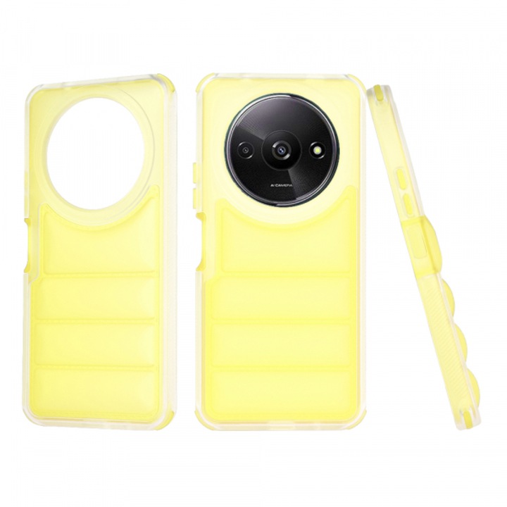 Tok Xiaomi Redmi A3x / A3-hoz, Wave Shield, Sárga