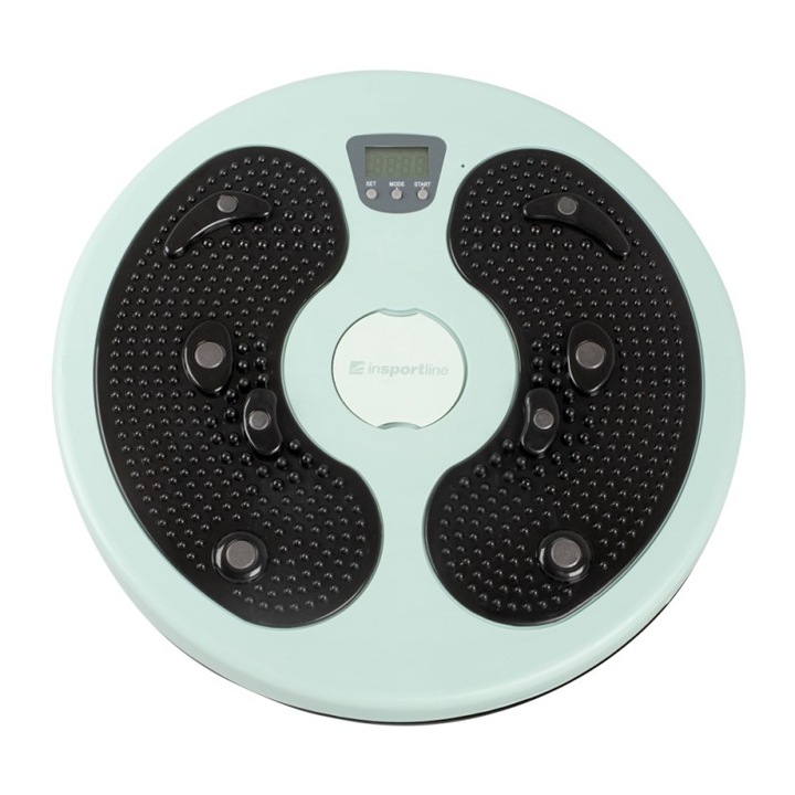 Disc rotativ inSPORTline Digital, Negru-Menta