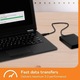 Disc dur extern Western Digital WD Elements 4T, 2 "5", USB 3.0, portabil