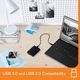 Disc dur extern Western Digital WD Elements 4T, 2 "5", USB 3.0, portabil