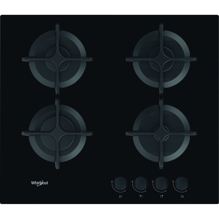 Whirlpool AKT 616/NB kerámia főzőlap, 59 cm, 4 főzőzóna, Érintővezérlés, Időzítő, Fekete üveg