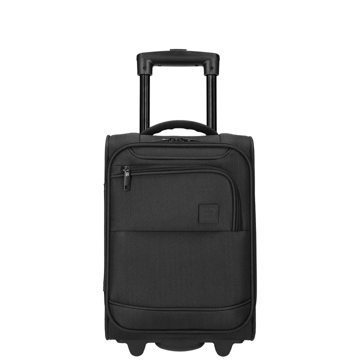 Troler ENRICO BENETTI, 390048-40-001, Bagaj de mână, Negru