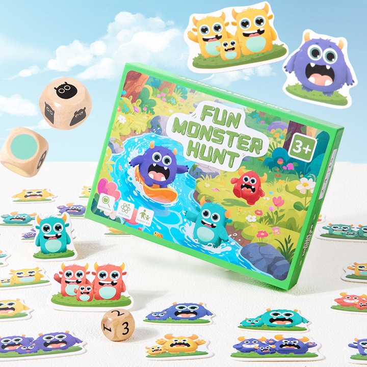 Изражения на лицето с емоции Kidsbele® цвят на числата дървена играчка коледни подаръци за деца