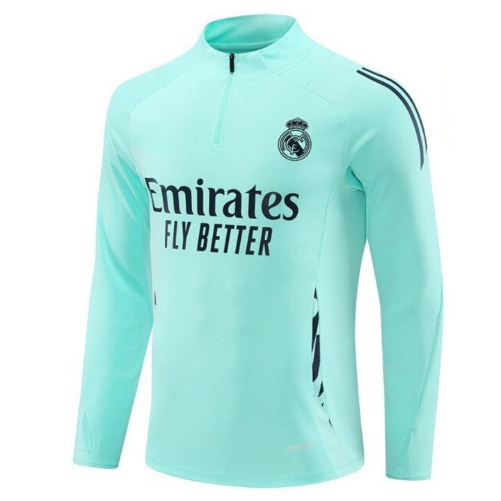 Tricou de fotbal cu maneca lunga, verde, poliester