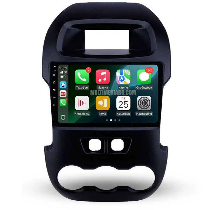 Multimedia pentru Ford Ranger / Ford Ranger / 2011–2016 1GB RAM 16GB ROM