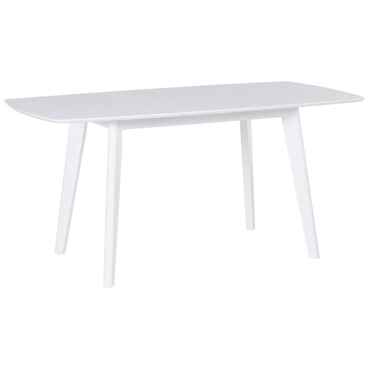 Masa de dining extensibila Sanford Alb 120/160 cm 80 cm