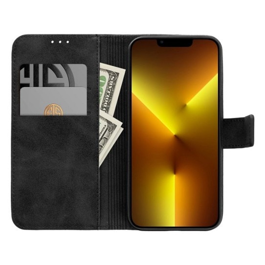 Husa Tip Carte Upzz® Tender, Compatibila Cu Samsung Galaxy A17 5G, Inchidere Magnetica, Piele Ecologica Soft, Negru