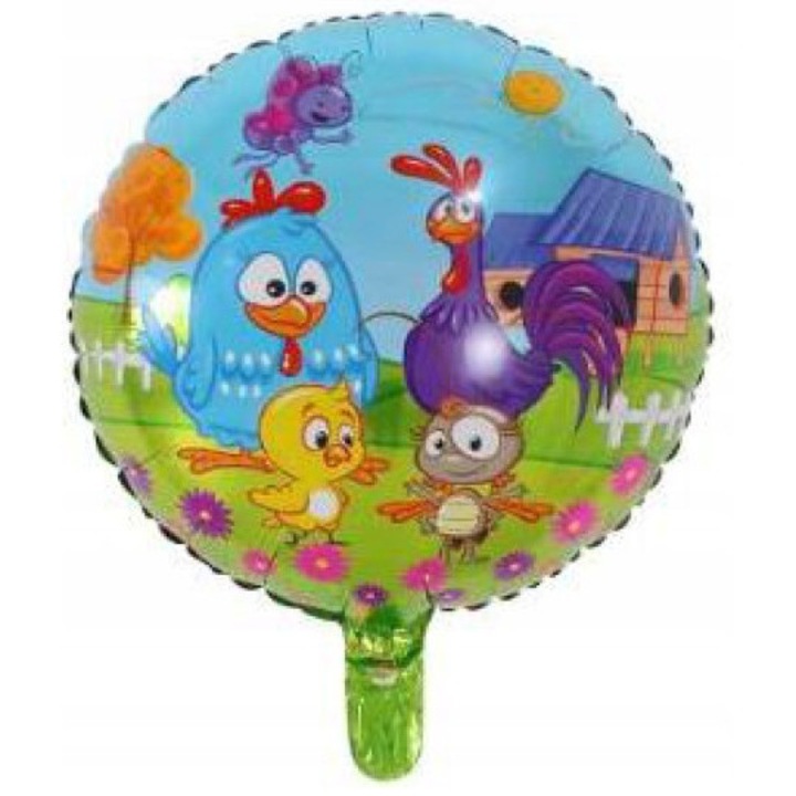 Фолиев балон, PartyPro, животни, 45см, комплект 1бр.