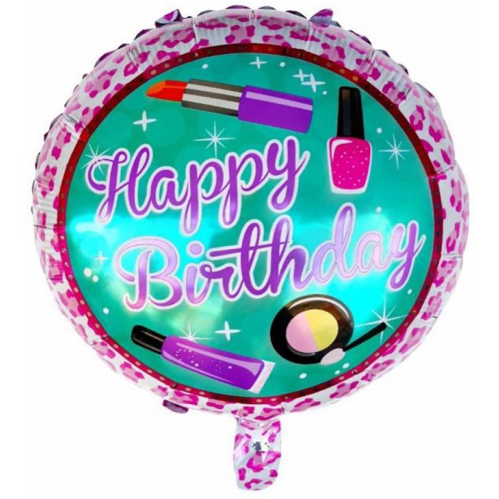 Фолиев балон Честит рожден ден, PartyPro, 45 см, комплект 1 бр.