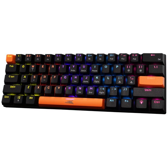 Tastatură mecanică Baracuda Dolphin, 61 de taste, comutator roșu