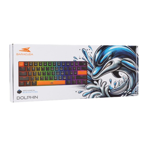 Tastatură mecanică Baracuda Dolphin, 61 de taste, switch-uri