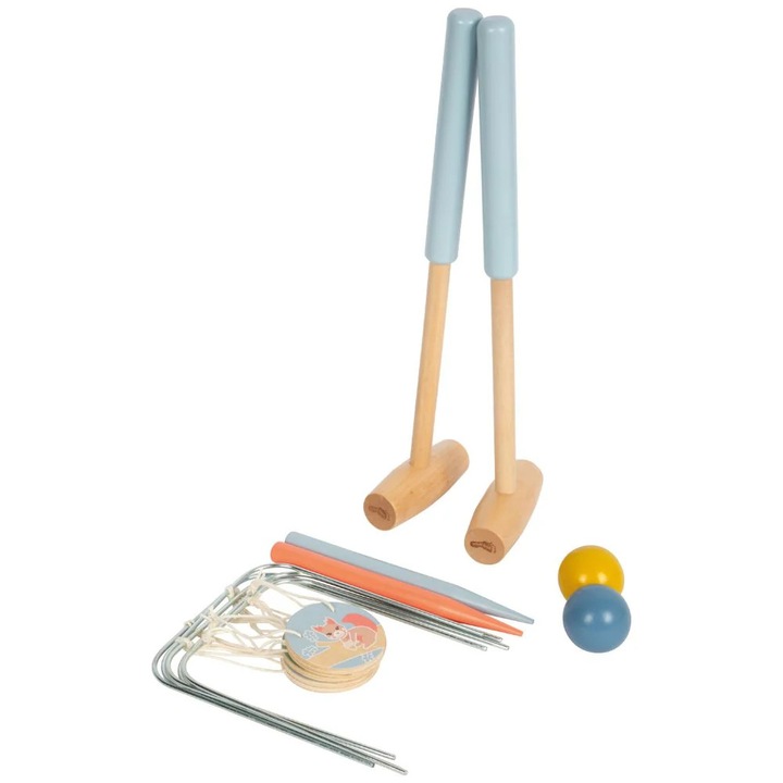 Интерактивна игра на една кука от дърво за деца, Small Foot, 3 години+, дейности на открито