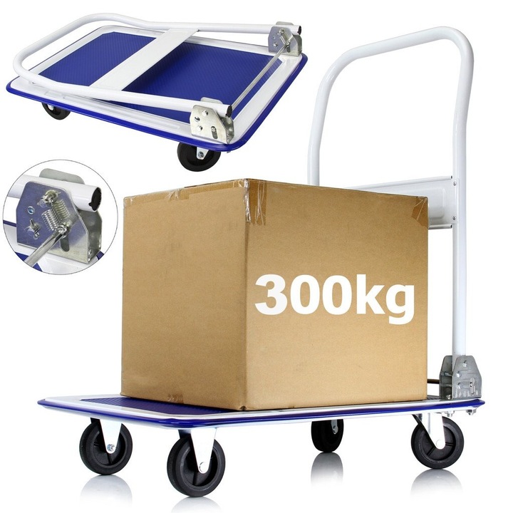 Carut tip platforma de transport sarcina 300Kg Pliabil MXM80091