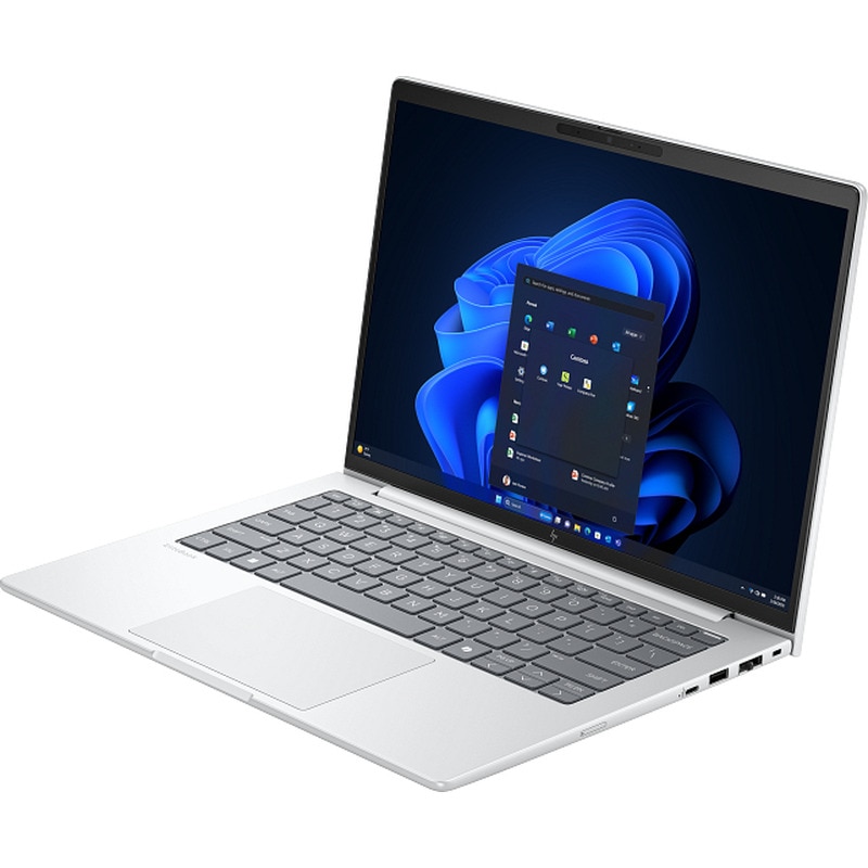 Laptop HP EliteBook 8 G1i Procesor Intel® Core™ Ultra 5 226V 8M Cache, up to 4.50 GHz, 14" WUXGA, 16GB LPDDR5, 512GB SSD, Intel Arc 130 Graphics, Windows 11 Pro, Argintiu