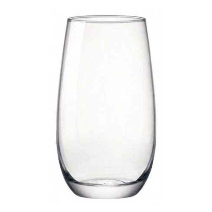 Комплект стъклени чаши Bormioli Rocco Electra, За вода, 6 броя, 390 мл