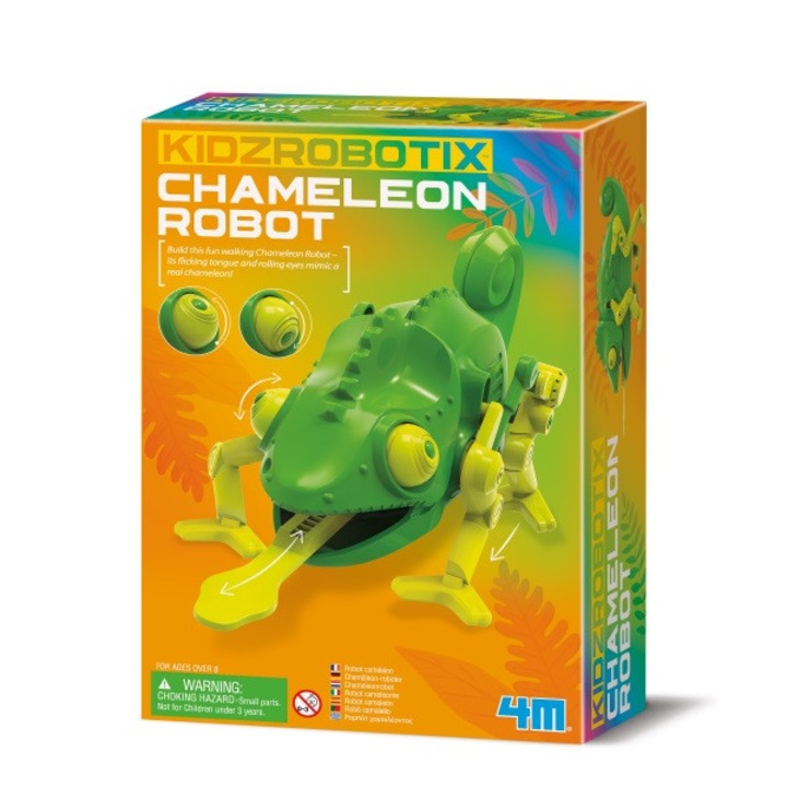 Kit constructie robot cameleon, Kidz Robotix Brand: 4M
