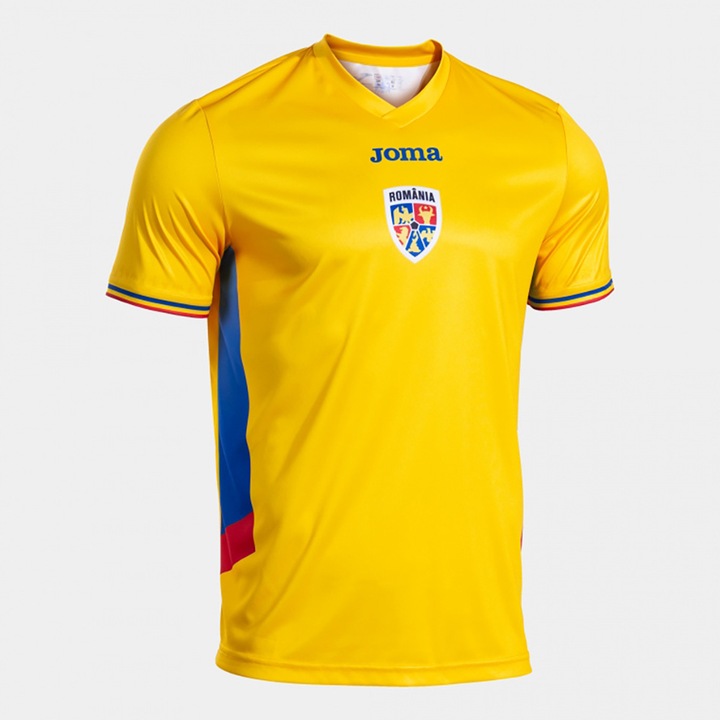 Tricou oficial replica FRF Nationala Romaniei, Galben
