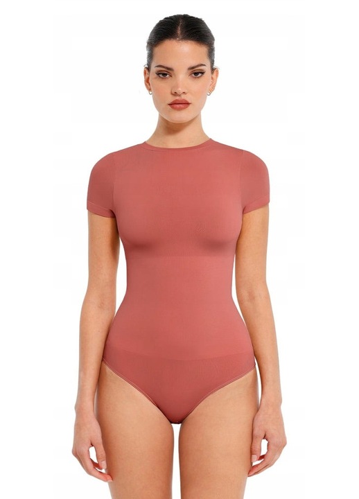 Heyshape body, rózsaszín, rugalmas anyag, varrás nélküli, női, XS-S
