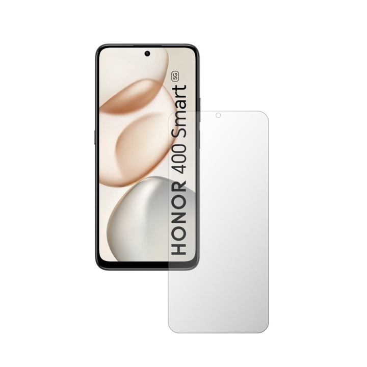 Folie Protectie Ecran Folie24, pentru Honor 400 Smart, 1X Mata cu Acoperire Totala Full-Display, Adeziva, Flexibila cu Auto Regenerare