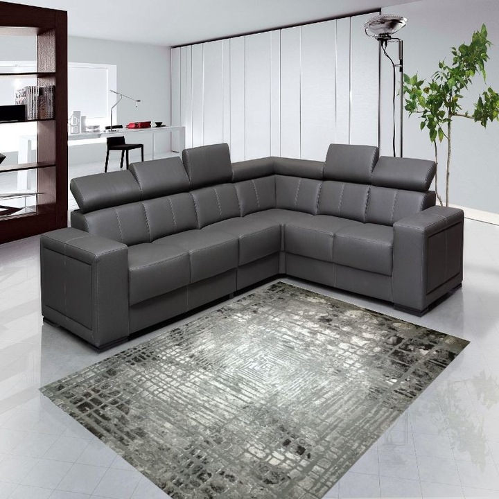 ZARA nappali szőnyeg, antracitszürke, 200X300 cm