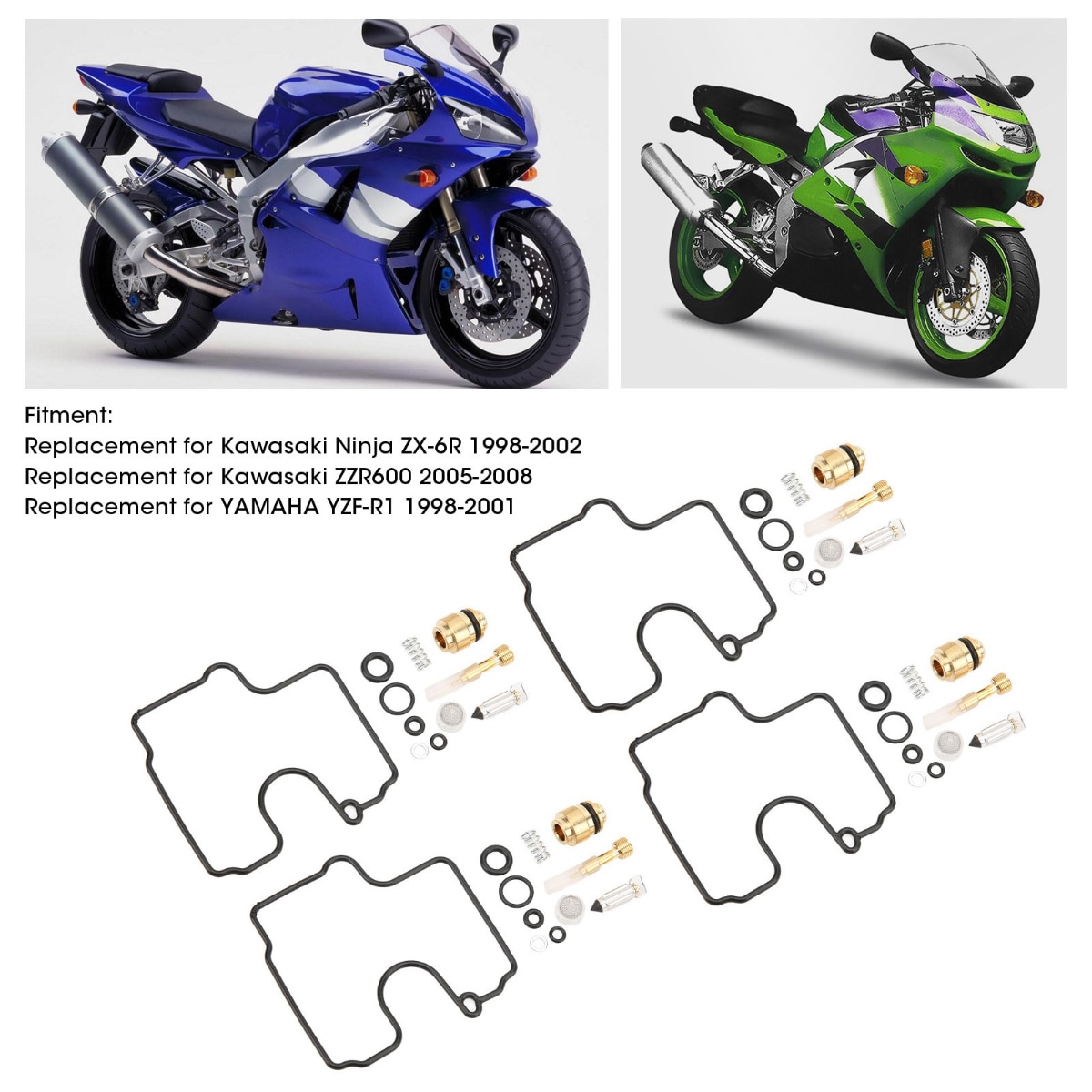 Kit reparare carburator motocicleta pentru Kawasaki Ninja ZX-6R