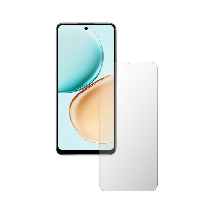 Folie Protectie Ecran Folie24, pentru Honor X7d 4G, 1X Mata cu Acoperire Totala Full-Display, Adeziva, Flexibila cu Auto Regenerare