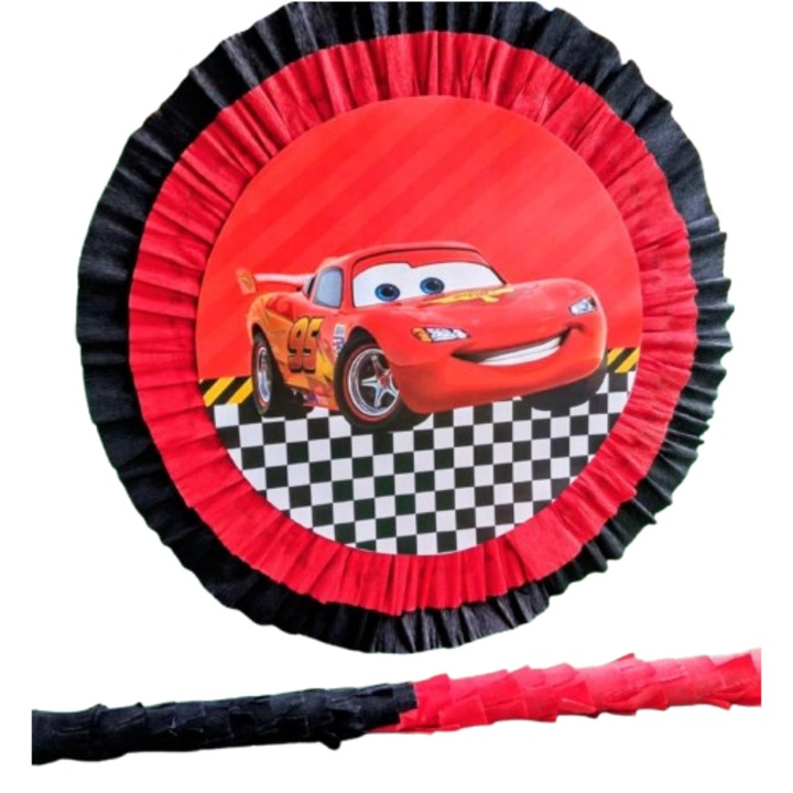 Pinata Fulger McQueen Cars cu bat inclus