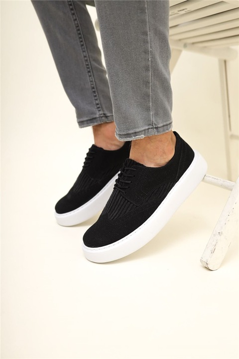 Férfi sportcipő, Velúr, Chekich, 359698, Fekete, 41