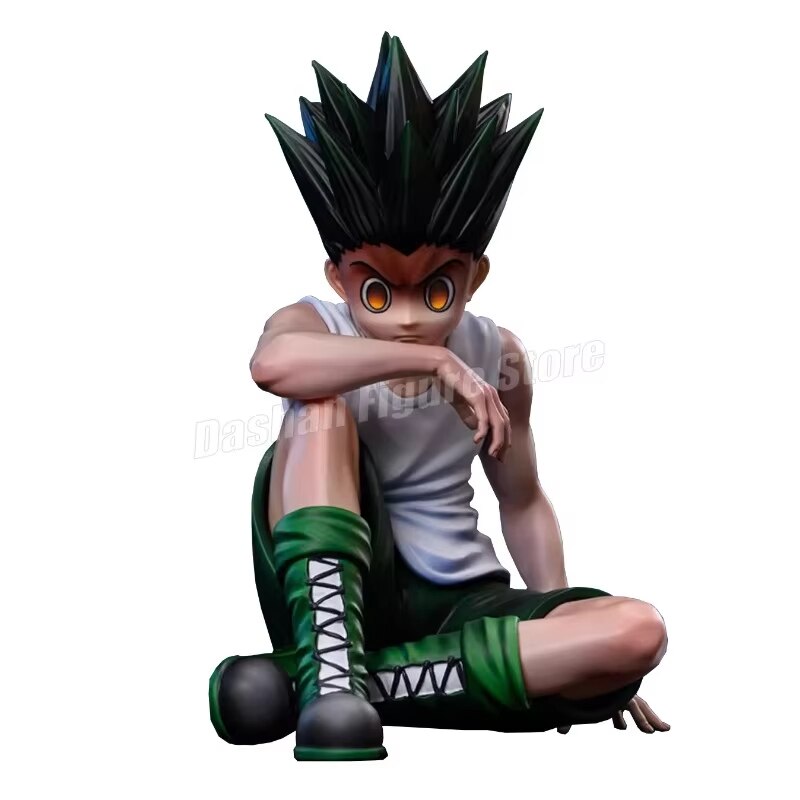 Figurina Anime Hunter x Hunter, Gon Freecss, 13cm, PVC - eMAG.ro