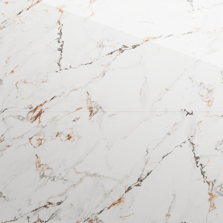 Gresie portelanata rectificata Arbestaro Gold, 60X120 cm, lucioasa