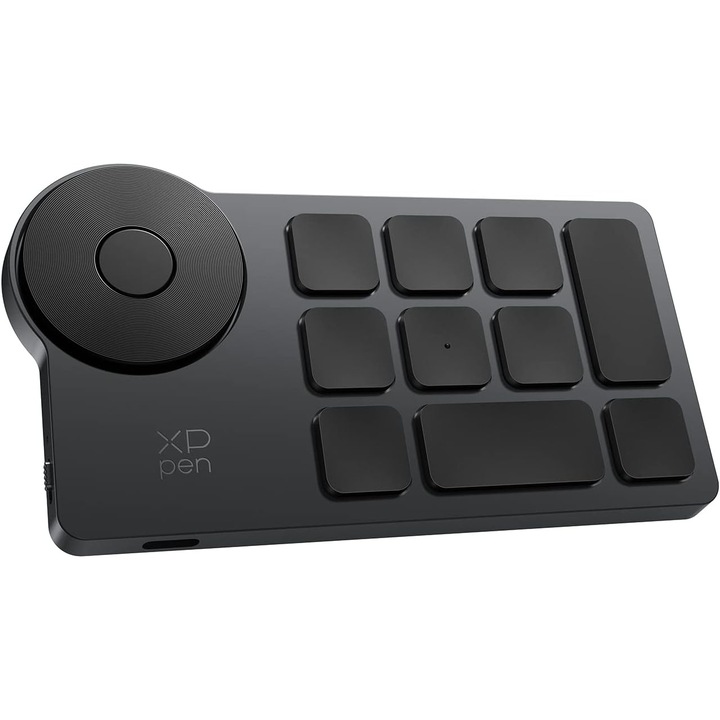 Tastatura XP-Pen Mini Keydial ACK05, Tastatura wireless cu comenzi rapide Bluetooth