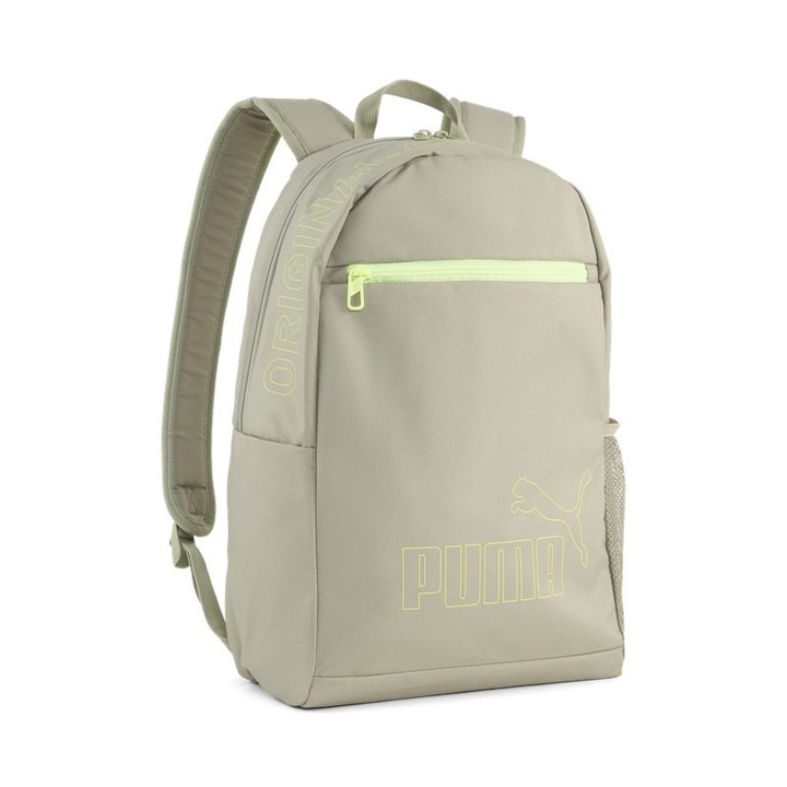 Ghiozdan Puma pentru Barbati, puma phase backpack ii, 091166-16, MISC INTL, Verde