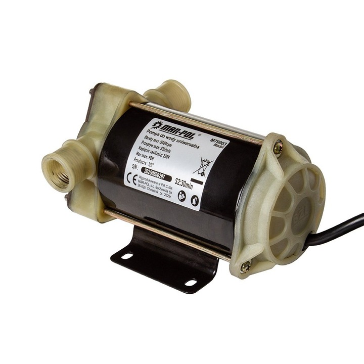 Pompa transfer lichide lapte apa 35L/min 90W 220V 1/2" MXM79903