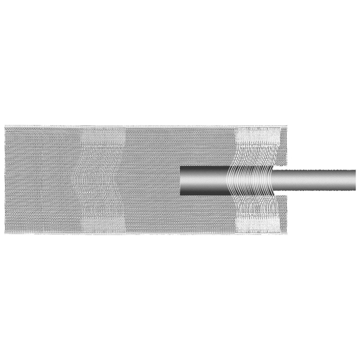 Banda De Incretire Pentru Perdea, Latime 10 Cm, Raport Fronseu 1:2, La Metru Liniar