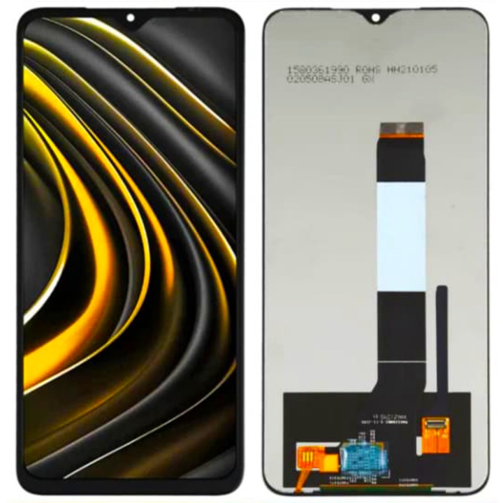 Тъчскрийн екран TRADEBIT за Xiaomi Poco M3, 6.53", 1080x2340, IPS TFT