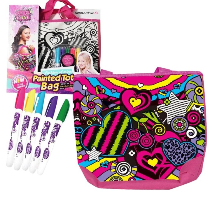 Festőkészlet, MAKSIK, markerek, többszínű