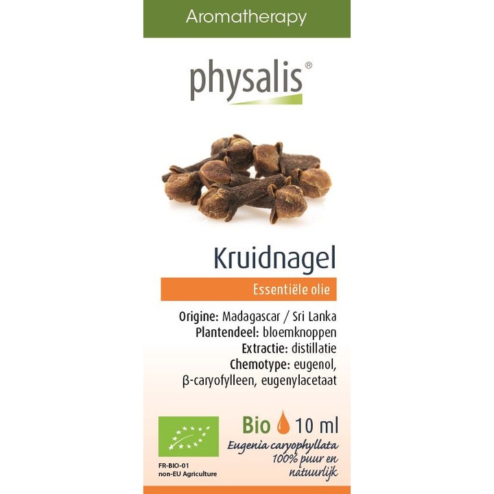 Етерично масло Био, Карамфил, 10 мл, Physalis